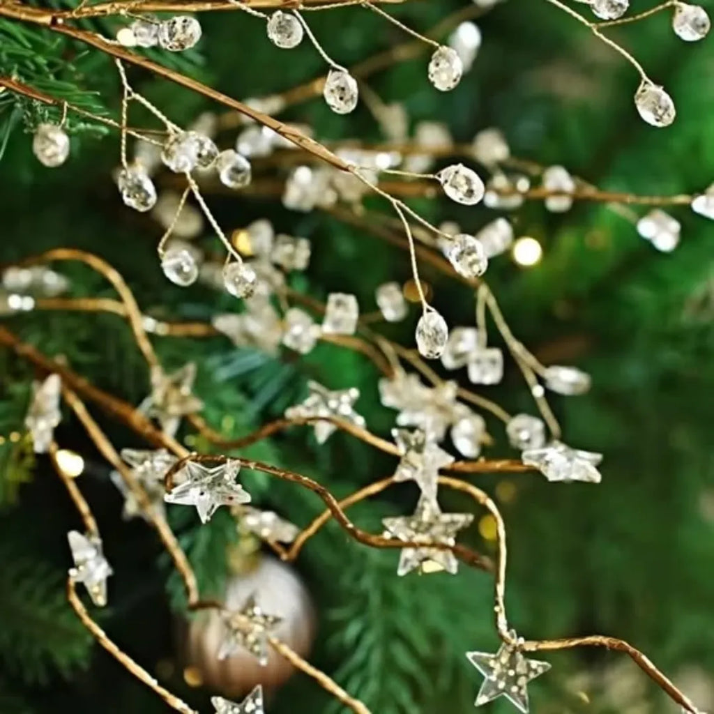 Christmas Decorations Crystal Bud