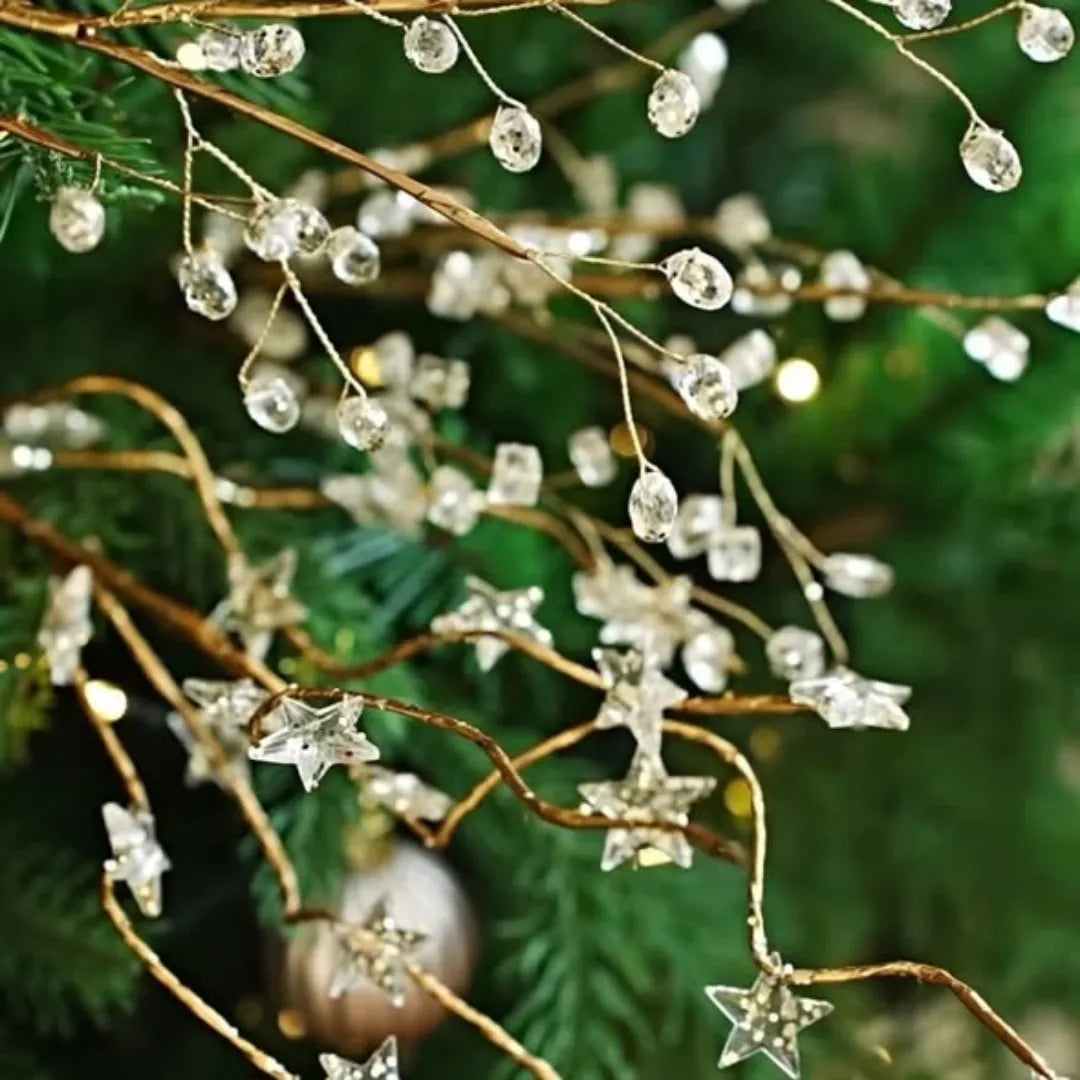 Christmas Decorations Crystal Bud
