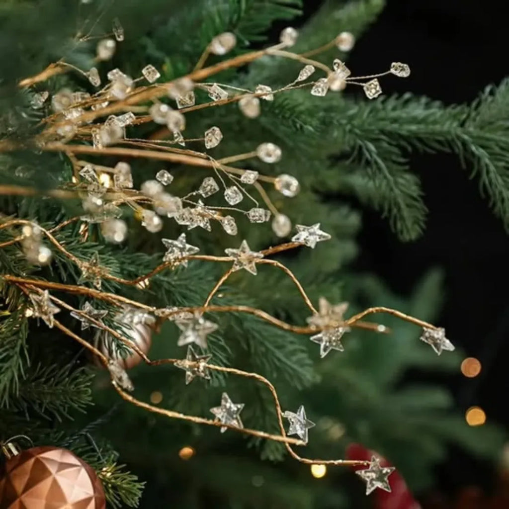 Christmas Decorations Crystal Bud