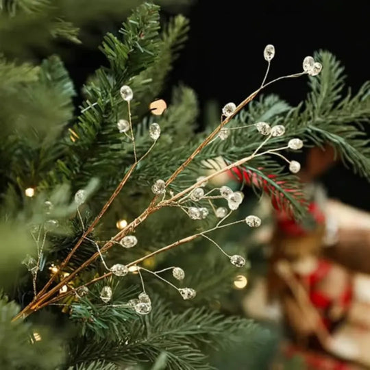Christmas Decorations Crystal Bud