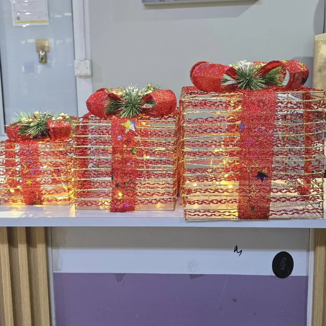 Christmas Light Gift Boxes
