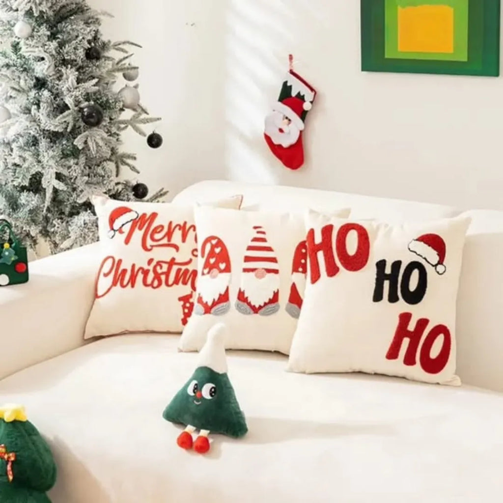Embroidered Cushion Cover