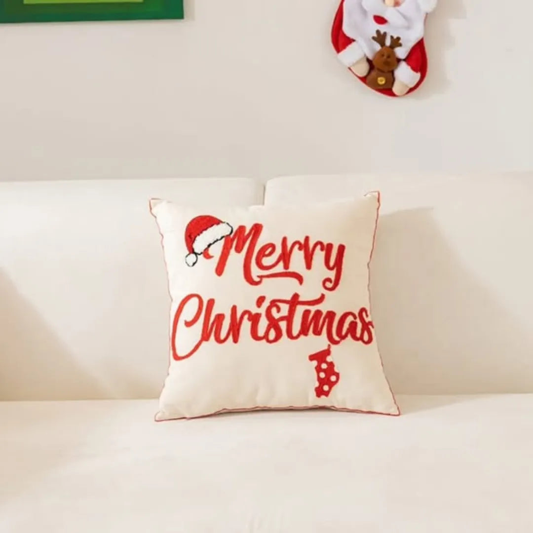 Embroidered Cushion Cover