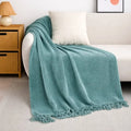Nordic knit Throw Blanket