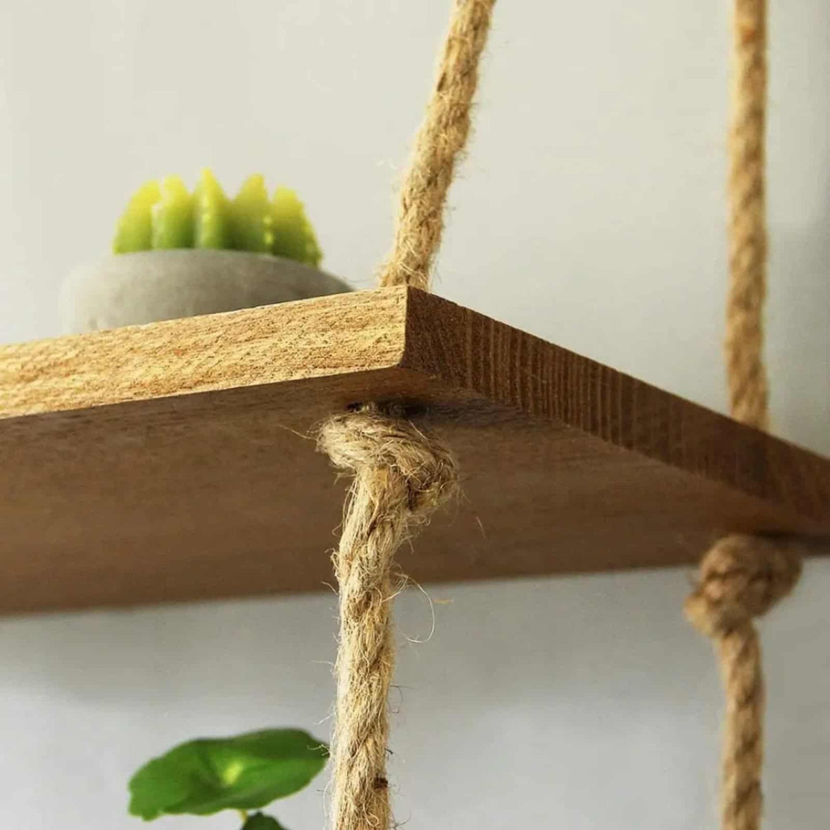 3-Tier Wooden Floating Shelf