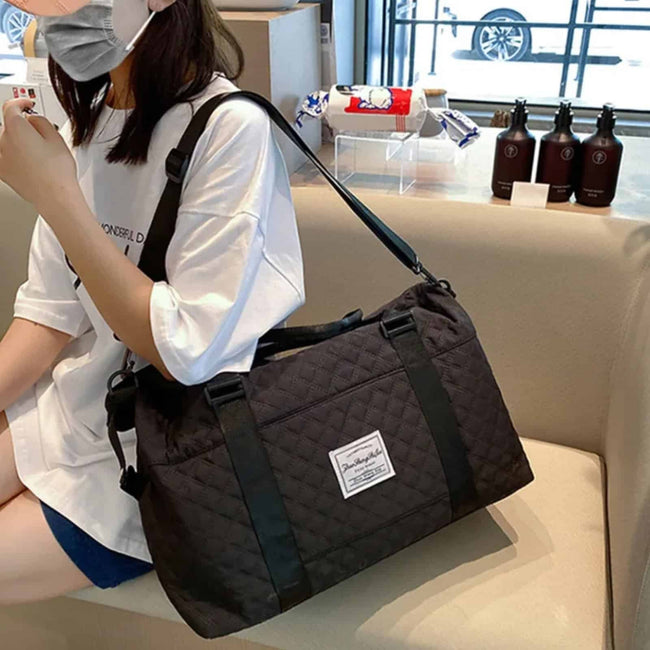 Large Duffle Tote Travel Bag