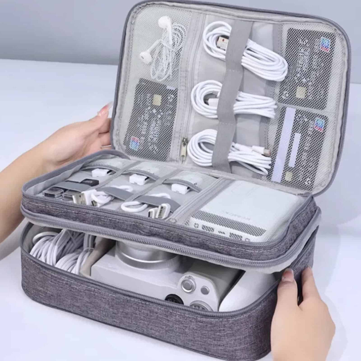 Cable and Electronics Organizer