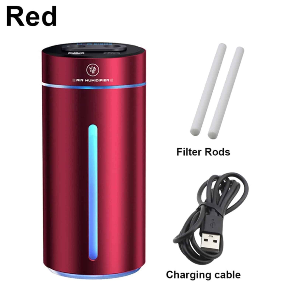 Rechargeable Dual Spray Car Humidifier
