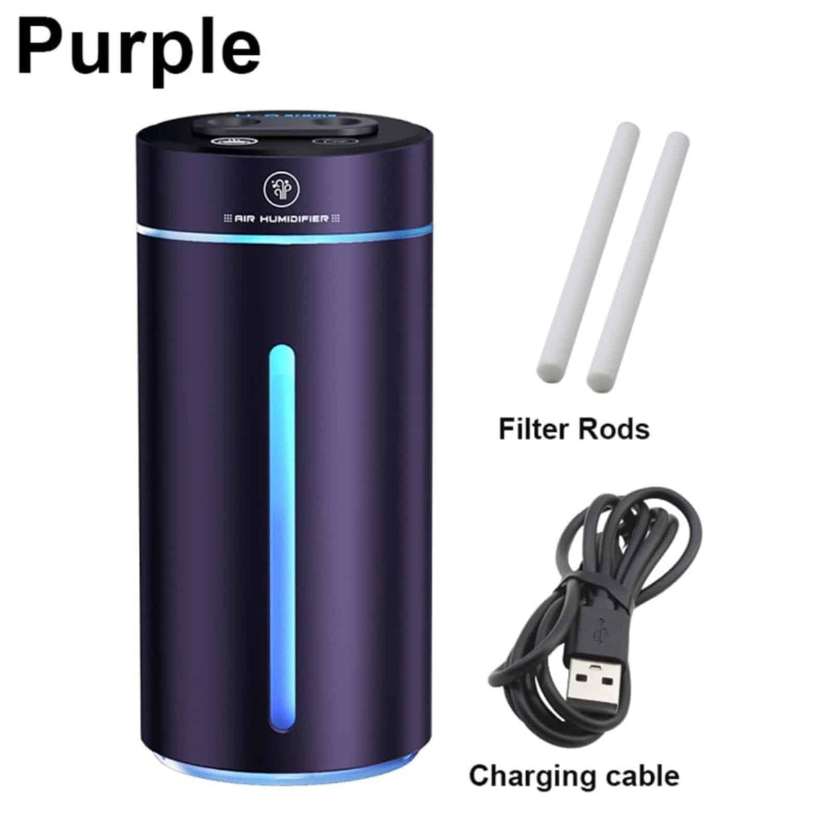 Rechargeable Dual Spray Car Humidifier