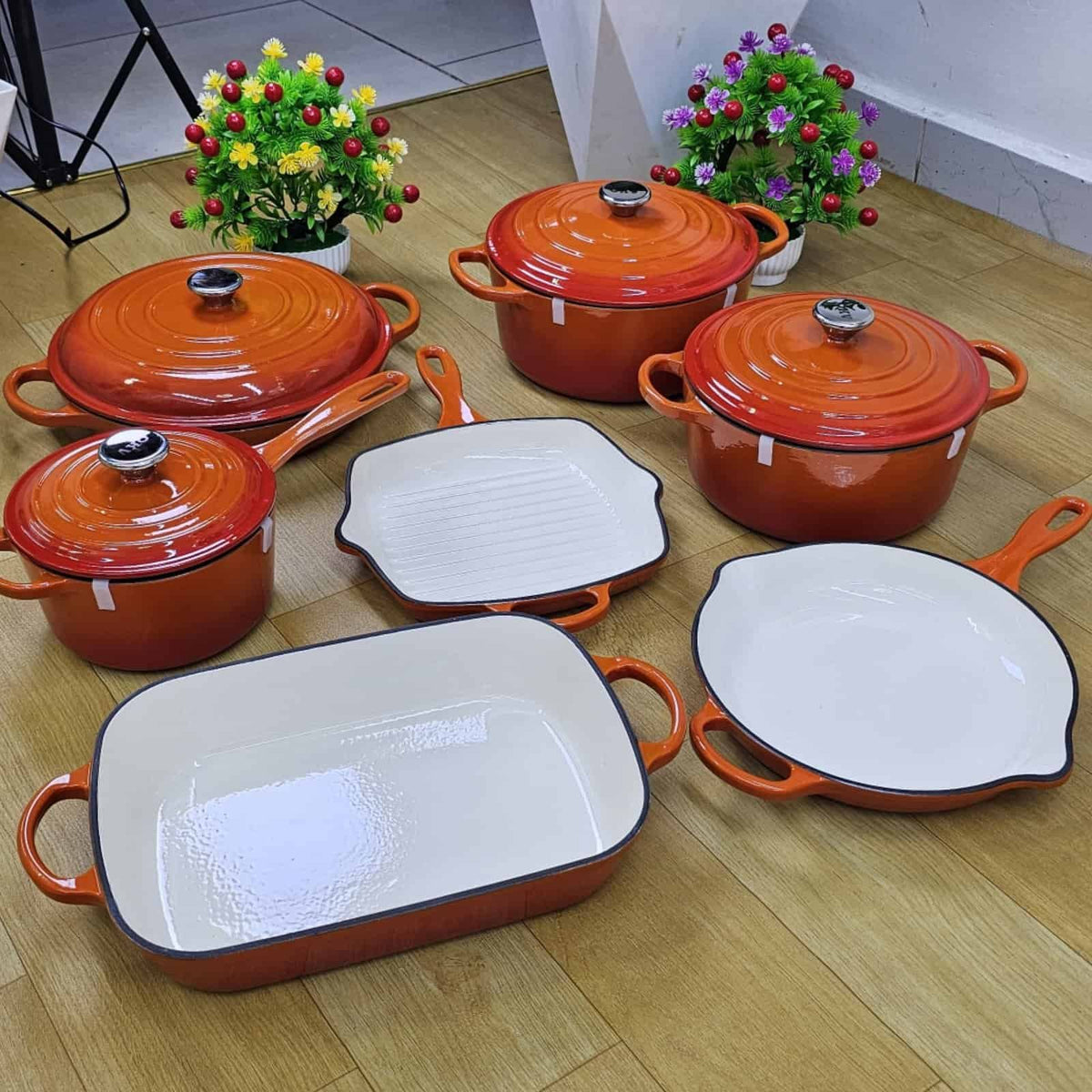 Enamel Cast Iron Cooking Pots