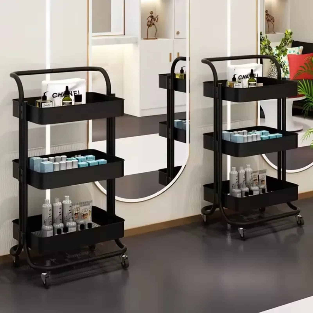 3 Layers Rolling Storage Rack