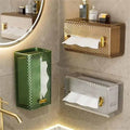 Luxury Diamond Wall-Mounted Acrylic Transparent Tissue Box Table Napkin Holder