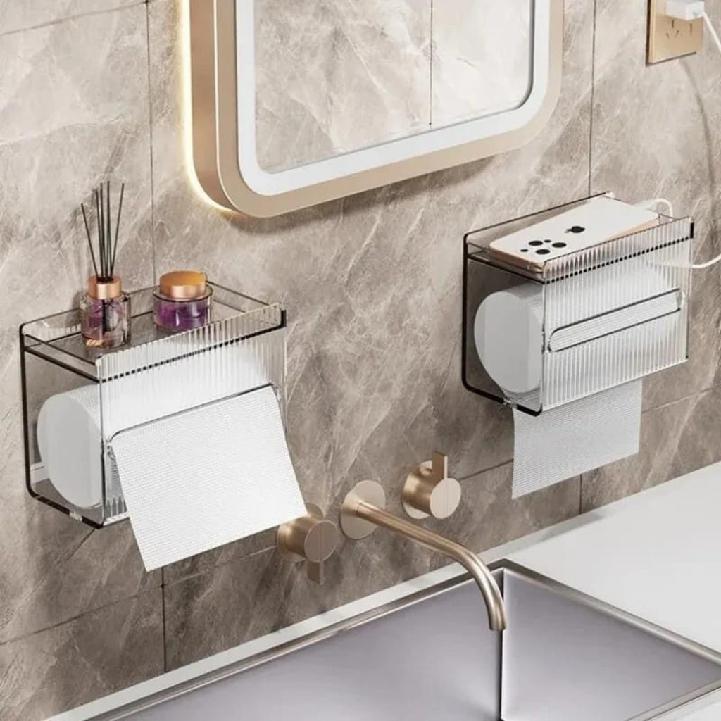 Toilet Tissue Box Wall Mounted Toilet Paper Drawer