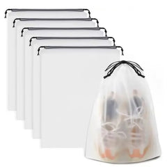 Reusable Waterproof Draw String Shoe Bags