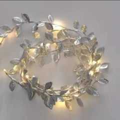 Silver 10M Battery-Powered Christmas Fairy Lights