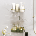 Acrylic Punch Free Bathroom Shelf