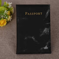 PU Leather Marble Passport Cover