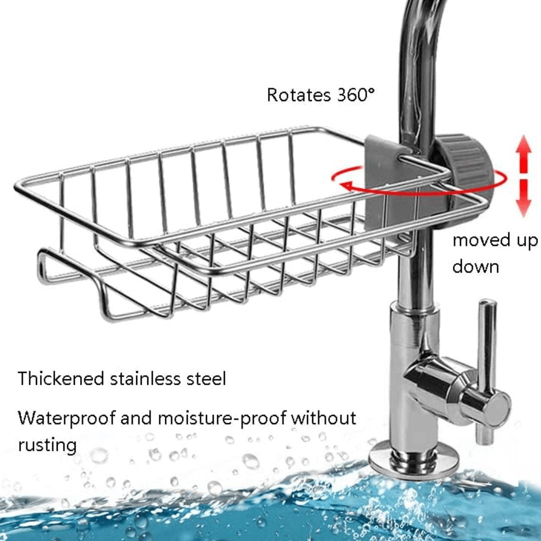 Stainless Steel Faucet Rack