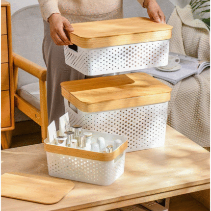 3pcs Nordic Multipurpose Storage Baskets Set