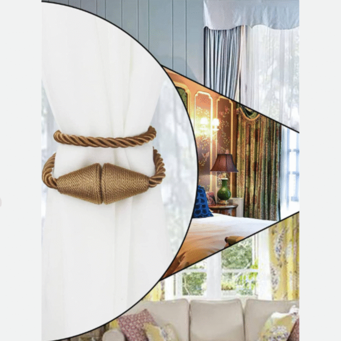 Magnetic Curtain Tiebacks (2pcs)