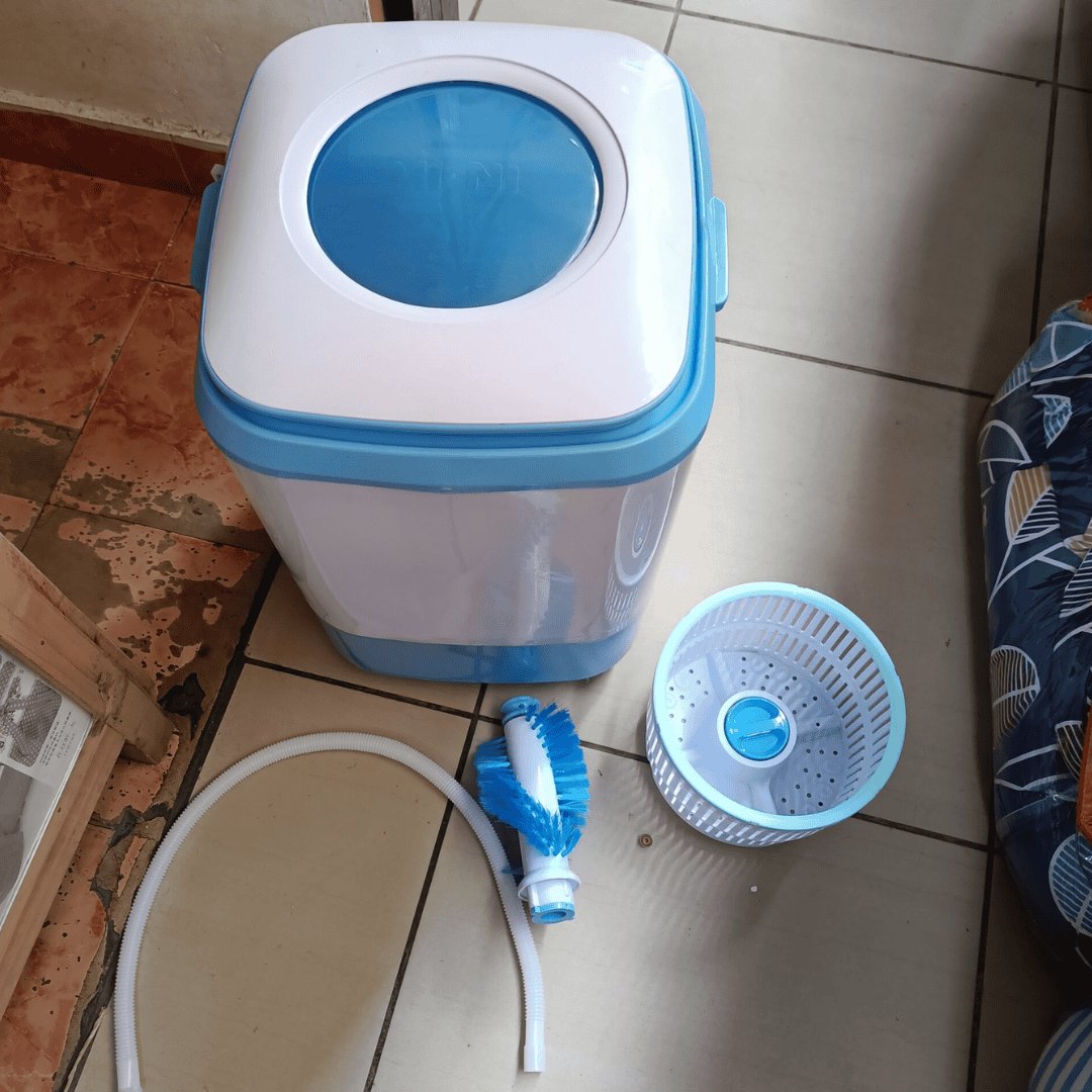Mini Washing Machine with Shoe Brush