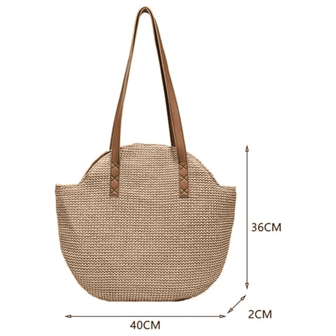 Summer Woven Underarm Bag