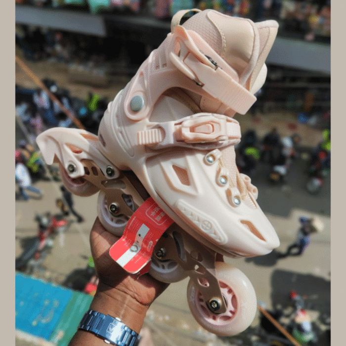 Hard Boot Pink Skates