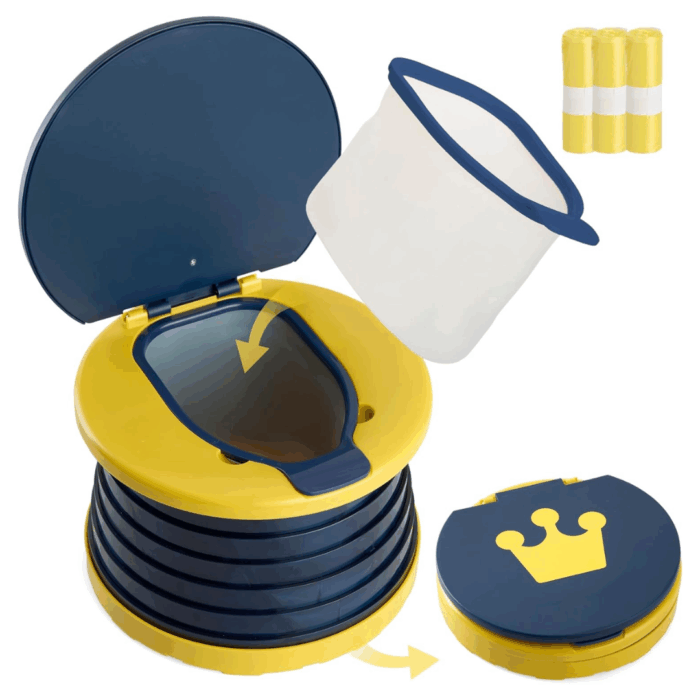 2-in-1 Children Folding Toilet