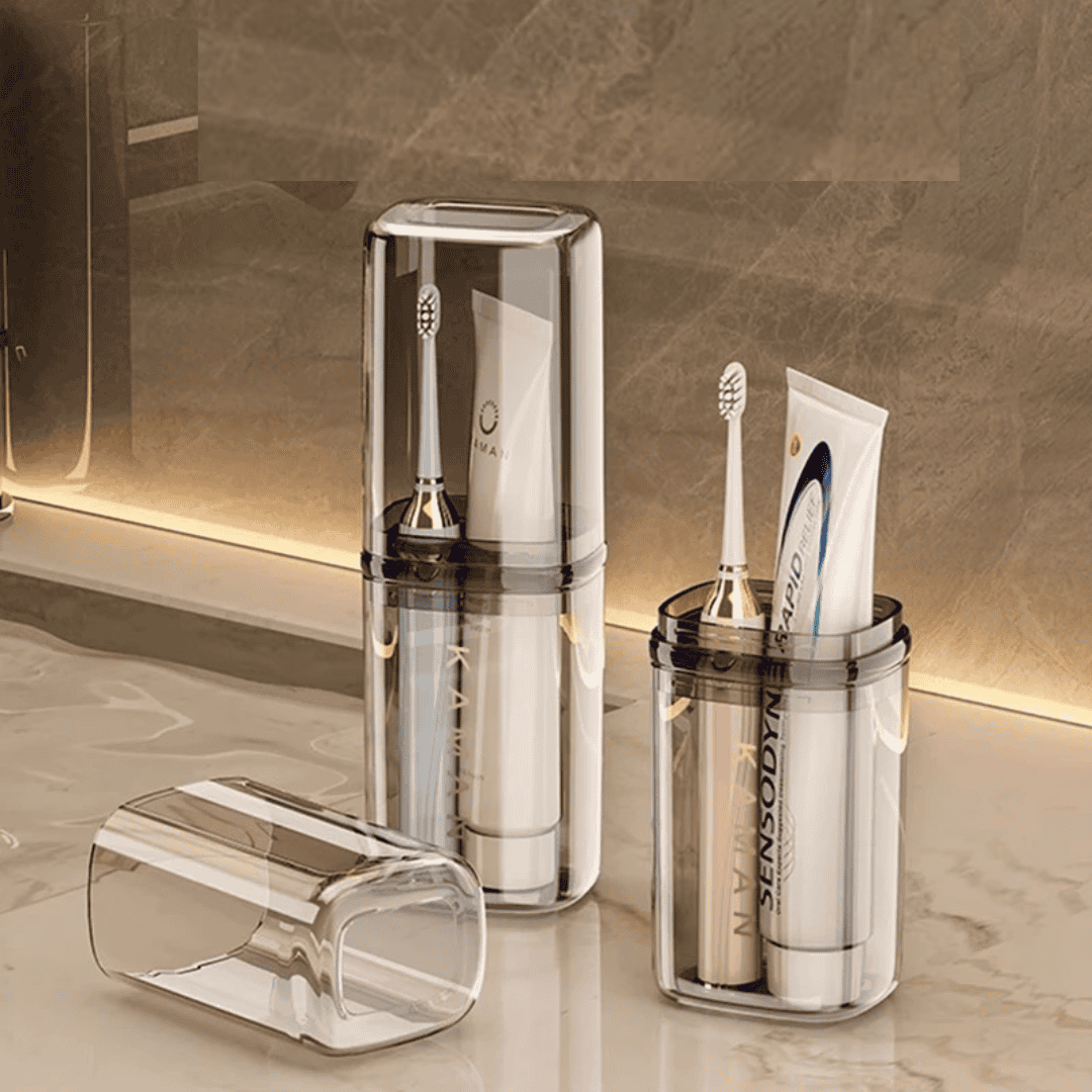 Portable Travel Toothbrush or Toothpaste Holder