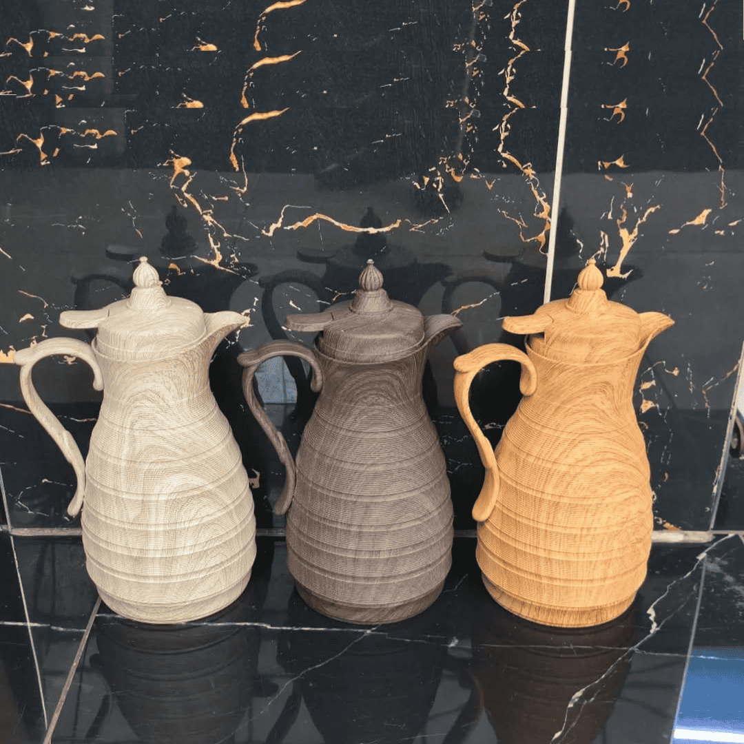 Wooden Feel Vacuum Flask 1 Litre