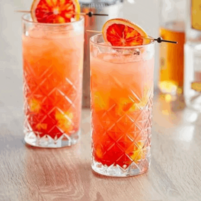 Set of 6 High Quality Long Glasses