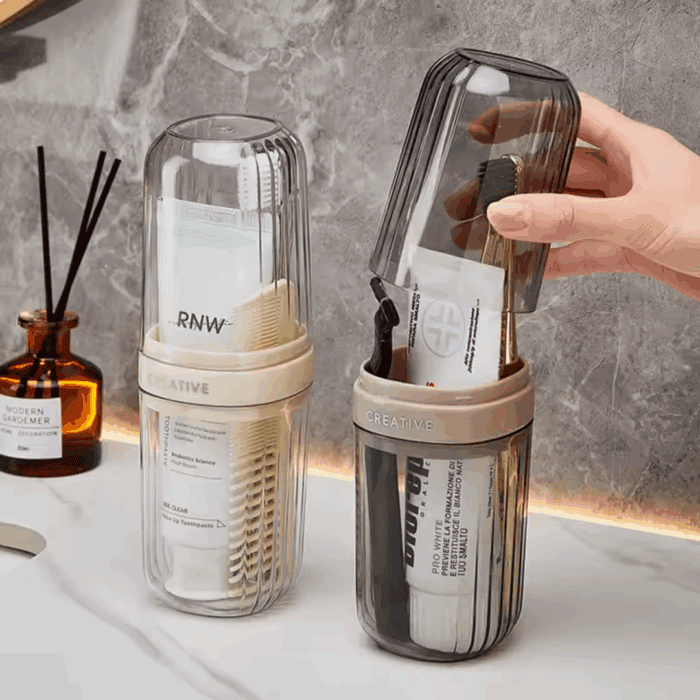 Portable Toothbrush Travel Cover Cup