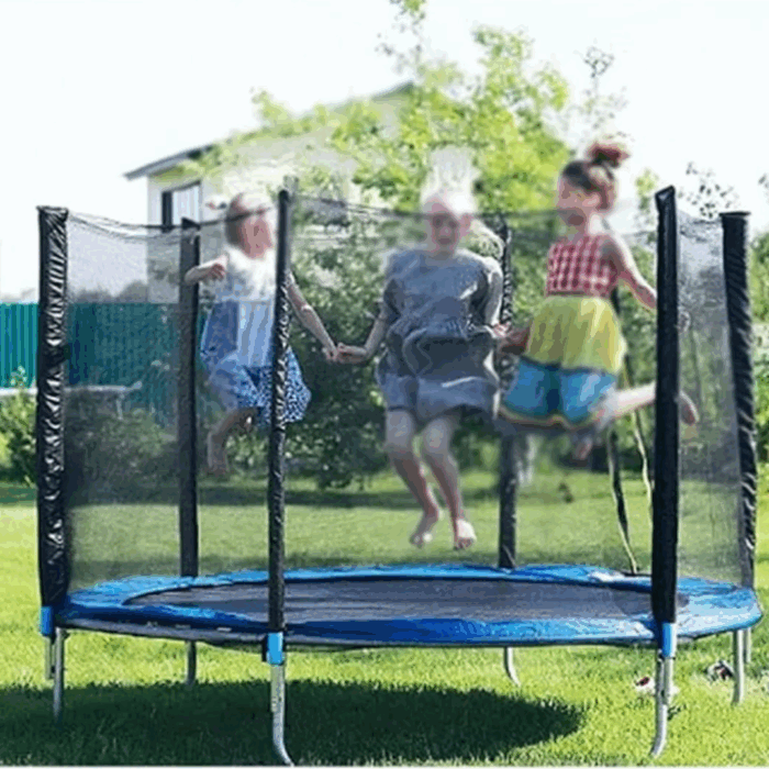 8FT Trampoline with Safety Enclosure Net