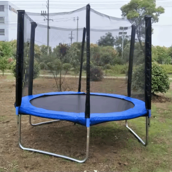 8FT Trampoline with Safety Enclosure Net