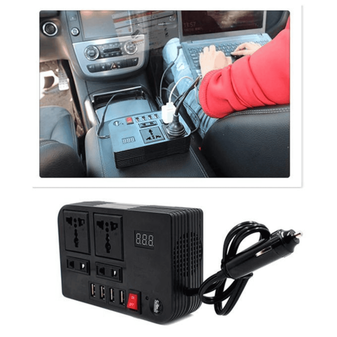 300W Car Inverter 12V to 220V Converter
