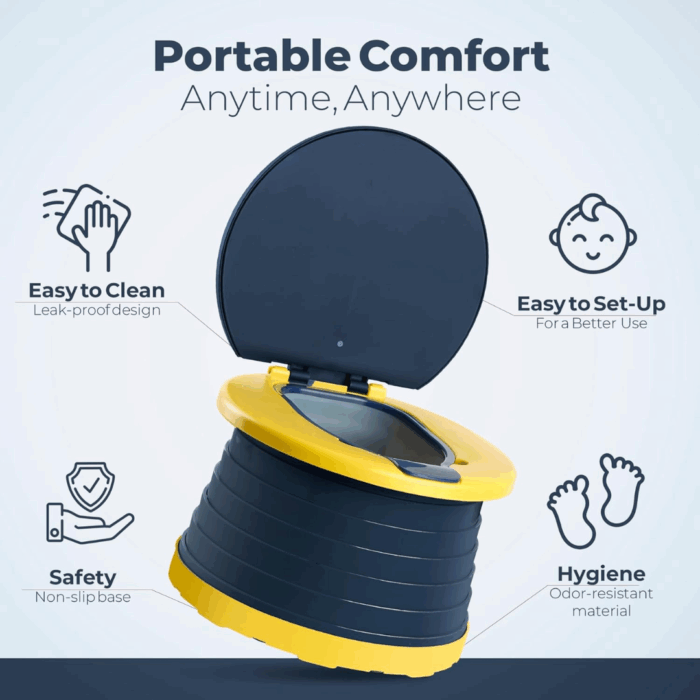 2-in-1 Children Folding Toilet