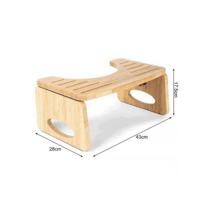 Foldable Wooden Toilet Feet Stool/Office Foot Rest
