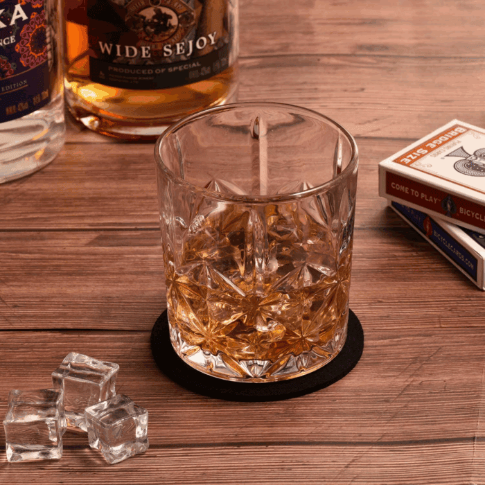 set of 6 short glasses