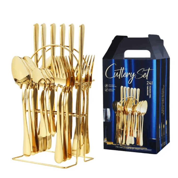24pcs High Quality Cutlery Set