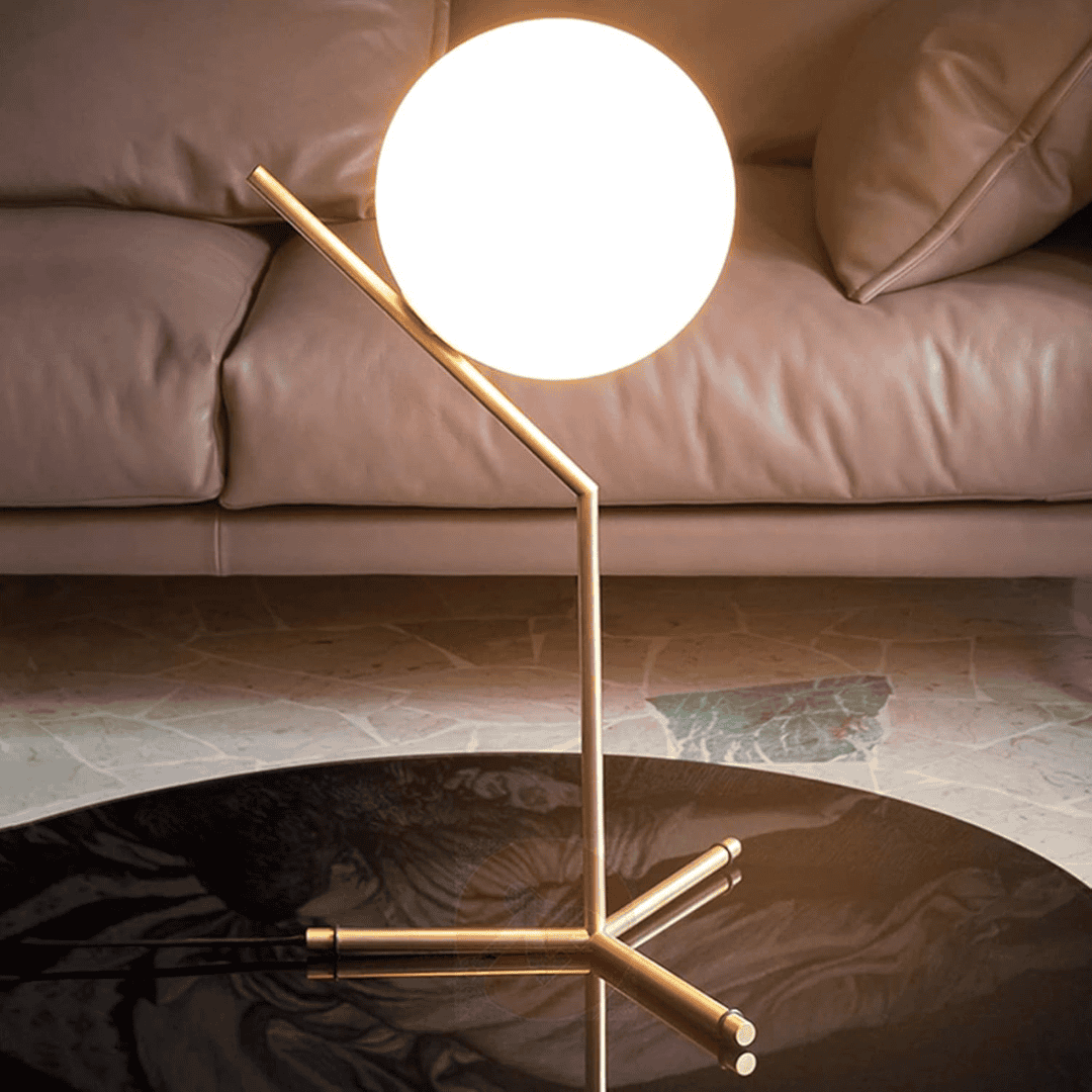 Luxury Creative Ball Glass Table Lamp