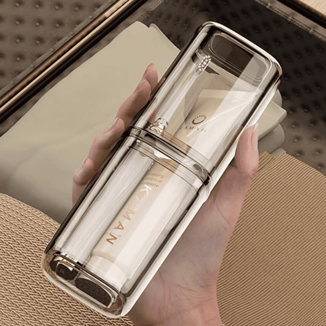 Portable Travel Toothbrush or Toothpaste Holder