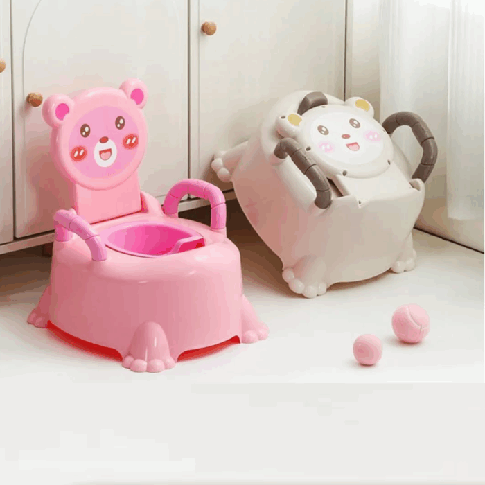Bear-Shaped Portable Baby Training Potty