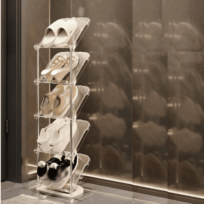 5-Tier Entryway Stackable Shoe Organizer