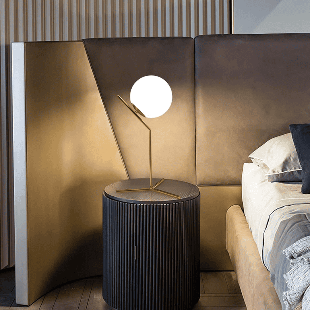 Luxury Creative Ball Glass Table Lamp