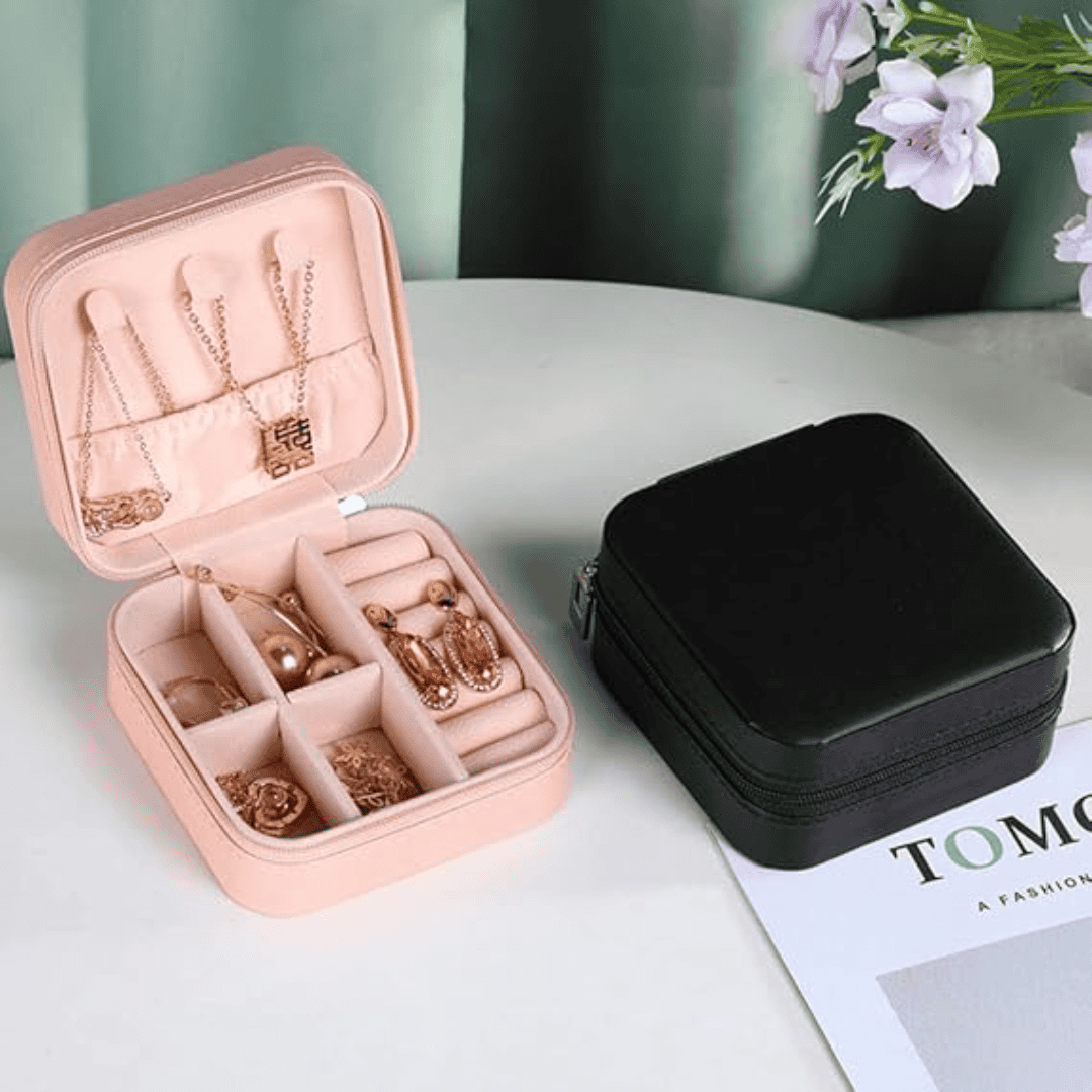 Portable Travel Jewelry Storage Box