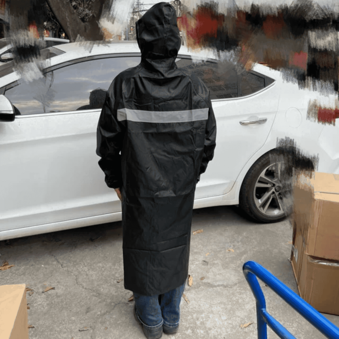 Adult Raincoat with Cap