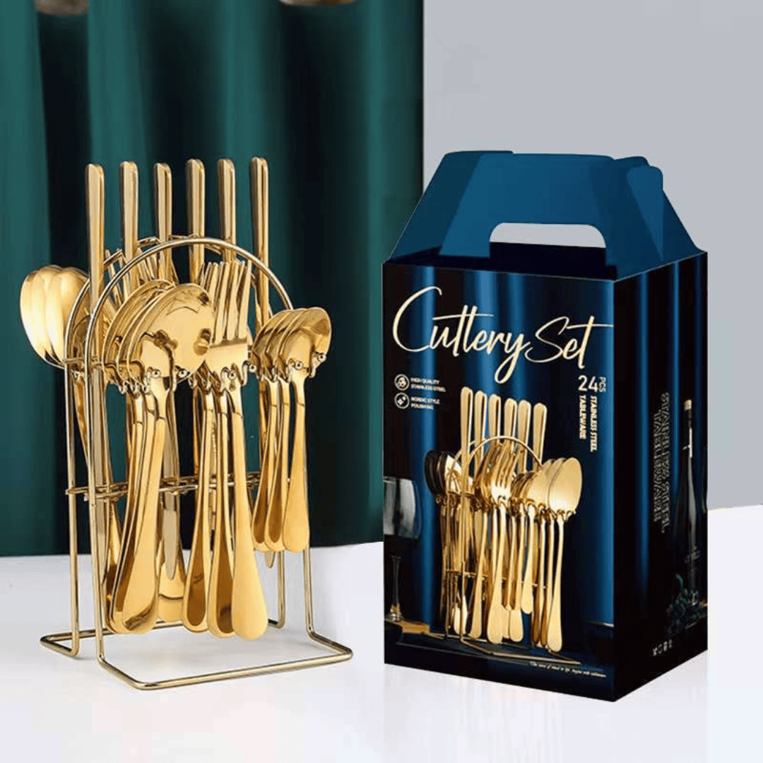 24pcs High Quality Cutlery Set