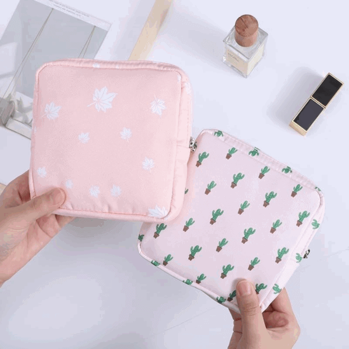 Large Capacity Sanitary Napkin Storage Bag