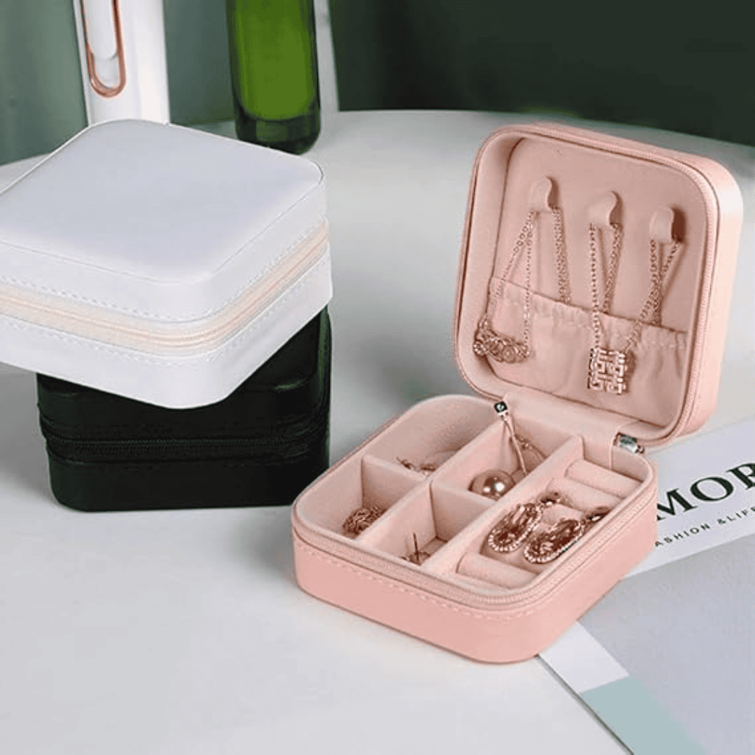 Portable Travel Jewelry Storage Box
