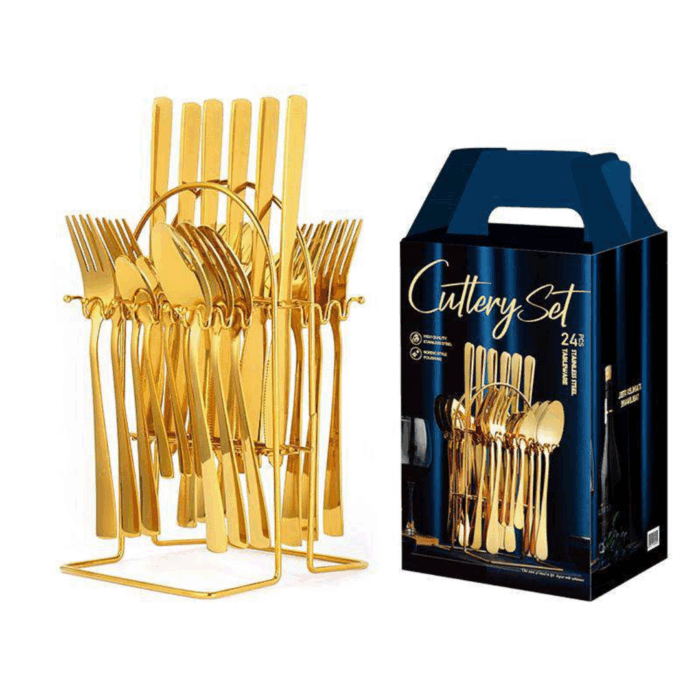24pcs High Quality Cutlery Set